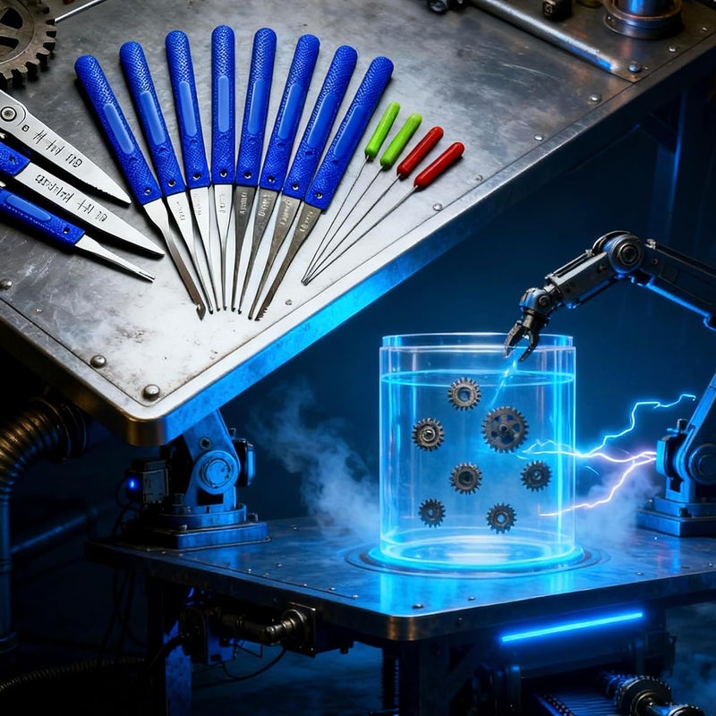 GULLWOLF stbydrubrdurdburbduysryvXiuXiuDeBlue2awik, Comprehensive Extractor Kit, Durable Stainless Steel & Ergonomic Design, Perfect for Broken Part Extraction & Hardware Repair - Image 3